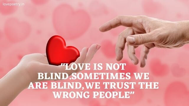 love is blind quotes